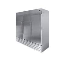 Fogel Refrigerator Reach-In Three-Section 65 Cu. Ft. Capacity - CR-65-SDR