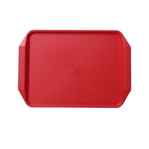 Yanco China Red Melamine 17in x 12in Serving Tray - 2dz - FT-803RD 