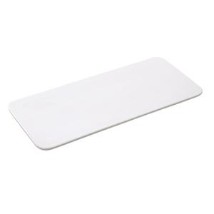 Yanco China Fuji Bone White Porcelain 14in x 6.5in Display Plate - 1dz - FU-1414 