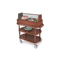 Lakeside 21-5/8"Dx43-3/8"Wx47-1/4"H Spice Pastry Cart - 70355 