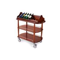 Lakeside 21-5/8"Dx43-3/8"Wx41-3/8"H Spice Wine Cart - 70516 