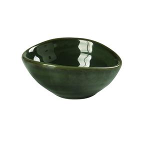 Yanco China Green Gem Porcelain 2oz Rectangular Sauce Dish - 3dz - GG-804 