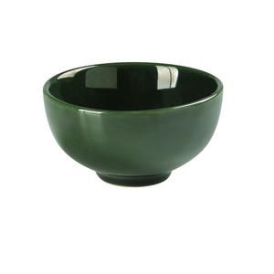 Yanco China Green Gem Porcelain 9oz 4.5in dia. Deep Soup Bowl - 3dz - GG-805 