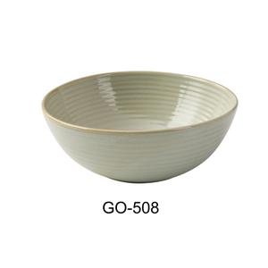 Yanco China Golden Coast Earthy Tone Porcelain 36oz Serving Bowl-1dz - GO-508 