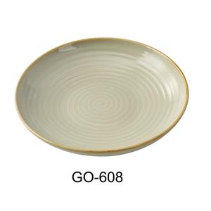 Yanco China Golden Coast Earthy Tone Porcelain 12oz Salad Bowl - 2dz - GO-608 