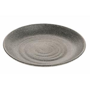 GET Infuse Stone Grey Melamine 6.25" Plate - 40 Each - INF202