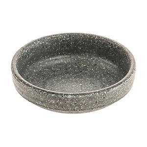 GET Infuse Stone Grey Melamine 3.4 oz. 3.5" dia. Ramekin- 10 Doz - INF204