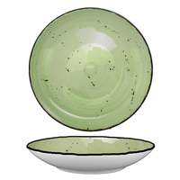 International Tableware, Inc Rotana Lime 42 oz Ceramic Pasta Bowl - 1Dz - RT-110-LI