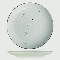 International Tableware, Inc Rotana Stone 10-1/2" Diameter Ceramic Coupe Plate - 1Dz - RT-16-ST
