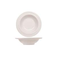 International Tableware, Inc Amsterdam Bright White 9oz Porcelain Grapefruit Bowl - AM-10 
