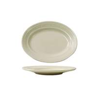 International Tableware, Inc Athena American White 11-7/8in x 9-1/4in Ceramic Platter - AT-14 