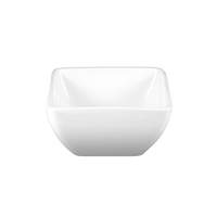International Tableware, Inc Bright White 14-1/2oz Porcelain Square Bowl - FA-3 