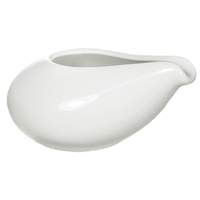 International Tableware, Inc Bright White 7 oz Porcelain Sauce Dish - SD-5