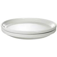 International Tableware, Inc Torino European White 7-3/4" Diameter Porcelain Coupe Plate - TN-77