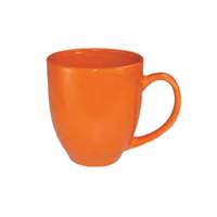 International Tableware, Inc Cancun Orange 15oz Ceramic Bistro Cup - 81376-210 