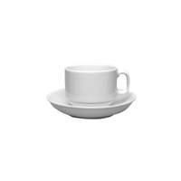 International Tableware, Inc European White 6oz Ceramic Cappuccino Cup - 82002-02 