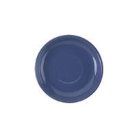 International Tableware, Inc Cancun Light Blue 6-1/8in Ceramic Latte Saucer - 822-06S 