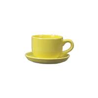 International Tableware, Inc Cancun Yellow 14oz Ceramic Latte Cup - 822-242 