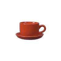 International Tableware, Inc Cancun Crimson Red 14oz Ceramic Latte Cup - 822-2194 