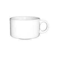 International Tableware, Inc European White 16 oz Ceramic Soup Cup - 89344-02