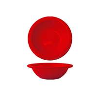 International Tableware, Inc Cancun Crimson Red 13oz Ceramic Round Grapefruit Bowl - CA-10-CR 