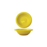 International Tableware, Inc Cancun Yellow 13oz Ceramic Grapefruit Bowl - CA-10-Y 