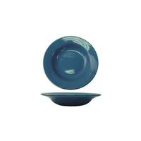 International Tableware, Inc Cancun Light Blue 20oz Ceramic Pasta Bowl - 1dz - CA-120-LB 