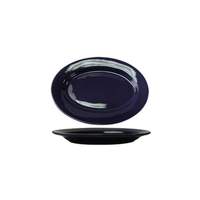International Tableware, Inc Cancun Cobalt Blue 10-3/8in x 7-1/4in Ceramic Platter - CA-12-CB 