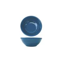 International Tableware, Inc Cancun Light Blue 12-1/2oz Ceramic Oatmeal/Nappie Bowl - CA-15-LB 