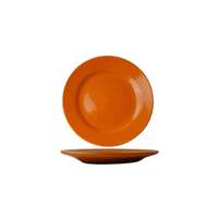 International Tableware, Inc Cancun Orange 12" Diameter Ceramic Plate - CA-21-O