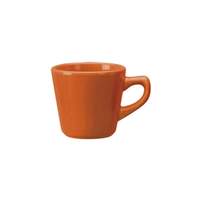 International Tableware, Inc Cancun Orange 7oz Ceramic Tall Cup - CA-1-O 