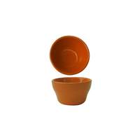 International Tableware, Inc Cancun Orange 7-1/4oz Ceramic Bouillon - CA-4-O 