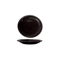 International Tableware, Inc Cancun Black 9" Diameter Ceramic Plate - CAN-8-B