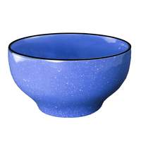 International Tableware, Inc Campfire Speckle Ocean Blue 13oz Ceramic Footed Bowl - CF-43 