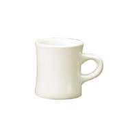 International Tableware, Inc Cancun American White 10 oz Ceramic Diner Mug - CV-75