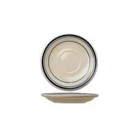 International Tableware, Inc Catania American White 5-3/16in Diameter Ceramic Saucer - CT-36 