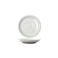 International Tableware, Inc Dover European White 6in Diameter Porcelain Saucer - DO-2 