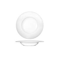 International Tableware, Inc Dresden Bright White 10oz Porcelain Deep Rim Soup Bowl - DR-3 
