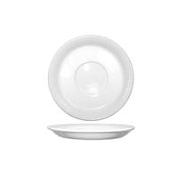 International Tableware, Inc Dresden Bright White 4-3/4in Diamerter Porcelain Saucer - DR-38 