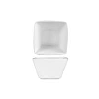 International Tableware, Inc Elite Bright White 8oz Porcelain Square Bowl - EL-11 
