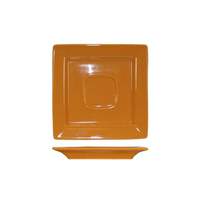 International Tableware, Inc Elite Harvest Butternut 5-7/8in x 5-7/8in Porcelain Saucer - EL-2-BN 