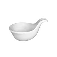 International Tableware, Inc Bright White 3oz Porcelain Bowl & Fits FA-410 - FA-409 