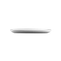 International Tableware, Inc Bright White 13-3/4in x 4-1/4in Porcelain Oval Canoe Platter - FA-430 