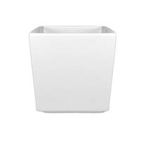 International Tableware, Inc Bright White 6-1/2oz Porcelain Square Ramekin - FA-437 