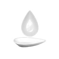 International Tableware, Inc Bright White 12oz Porcelain Tear Drop Shape Bowl - FAW-88 