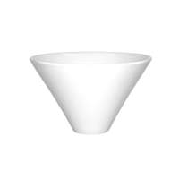 International Tableware, Inc Bright White 70 oz Porcelain Kono Bowl - KO-8