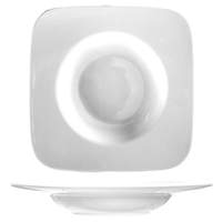 International Tableware, Inc Paragon Bright White 6oz Porcelain Square Pasta/Salad Bowl - PA-725 