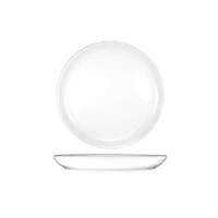 International Tableware, Inc European White 13-1/2in Diameter Porcelain Pizza Plate - PZ-14-EW 