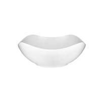 International Tableware, Inc Quad European White 24oz Porcelain Square Bowl - QP-24 