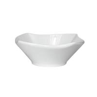 International Tableware, Inc Rhaposdy Bright White 5-1/2oz Porcelain Signature Fruit Dish - RA-11 